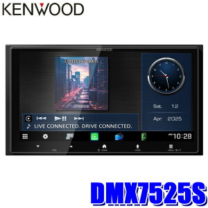 DMX7525S KENWOOD �P���E�b�h 6.9�^�f�B�X�v���C�I�[�f�B�I Apple CarPlay/Android Auto/HDMI/USB/���C�����X�~���[�����O�Ή�