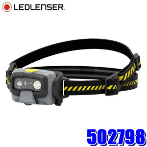 502798 LEDLENSER ���b�h�����U�[ HF6R Work �w�b�h�����v 800lm �[�d�� �w�b�h���C�g �h�o�E�h�����\(IP68) �����ϋv2m
