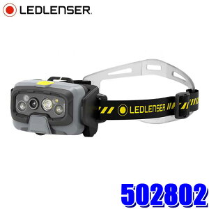 502802 LEDLENSER ���b�h�����U�[ HF8R Work �w�b�h�����v 1600lm �[�d�� �w�b�h���C�g �h�o�E�h�����\(IP68) �����ϋv2m