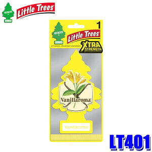 LT401 ���g���c���[ LittleTrees LT �G�A�[�t���b�V���i�[ Vanillaroma X-tra Strength 1Pack ���@�j�����} �F���� �݂艺���� �ԓ��p