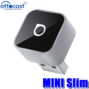 �y���K�i�zCP-88T2SV ottocast �I�b�g�L���X�g OttoAdapter MINI Slim �I�b�g�A�_�v�^�[ �~�j �X���� �V���o�[ iPhone/Android�Ή� ���C�����X��