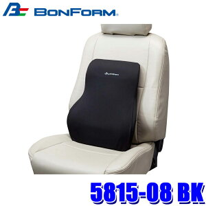 5815-08 BK �{���t�H�[�� BONFORM �t�@�C�e�� �w���� �T�|�[�g�N�b�V���� 38×47cm �u���b�N �ᔽ���E���^�� �ԗp�i