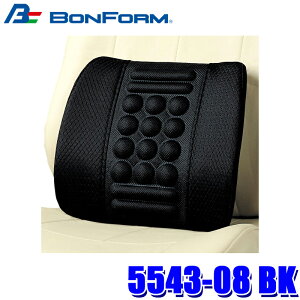 �y8/20����z�ő�3,000�~OFF�N�[�|���z�z�I5543-08 BK �{���t�H�[�� BONFORM �N�[�����b�V�� �w���� �T�|�[�g�N�b�V���� 37×33cm �u���b�N �ԗp�i