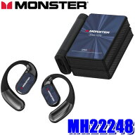 MH22248 MONSTER モンスター OpenEar AC530 ブラック ワイヤレスイヤホン 防水IPX4 オープンイヤー型 Blu…