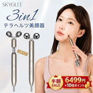 ＜スーパーSALE半額 +ポイント10倍＞ テラヘルツ フェイスローラー フェイス ポスポス ポインター 3WAY …