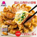 【楽天スーパーSALE！10％OFF！5,680円⇒5,112円！】冷凍食品 惣菜 餃子/バーミヤン 本格生餃子 40個入り(目安)×6袋/ギョーザ ぎょうざ 冷凍餃子 中華惣菜 お惣菜 おかず 弁当 フライパン調理 一人暮らし 簡単調理 グルメ ギフト 外食