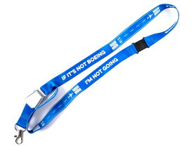 【Boeing Seat Belt Buckle Lanyard】 ボーイング シートベルト ネックストラップ