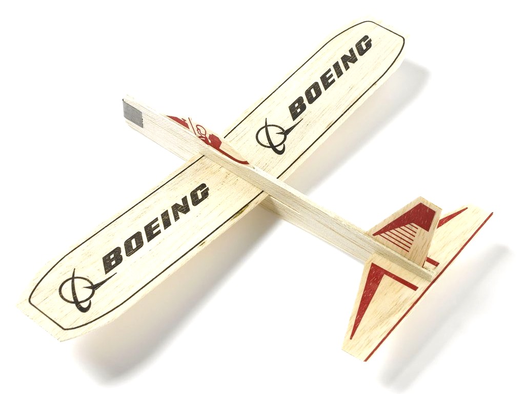 USA BOEING オリジナル商品 グライダー 飾り物 日本製 ウッド ひこうき 木製 組み立て式 飛行機 メーカー公式 ボーイング