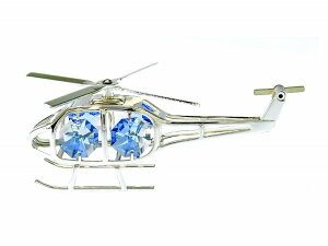 yCrystal Helicopter Ornamentz wRv^[ NX^ I[ig (S[h/Vo[)