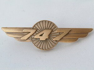 yBoeing 747 Wings Pinz {[CO 747 ECO s