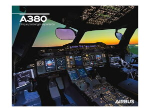 �yAirbus A380 Cockpit View Poster�z �G�A�o�X �R�b�N�s�b�g �|�X�^�[