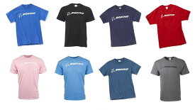 【Boeing Logo Signature T-Shirt】 ボーイング ロゴ Tシャツ おしゃれ 半袖 ロゴ入り ティーシャツ