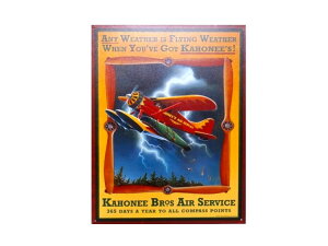 Kahonee Brothers Tin Sign �i��s�@ �e�B�� �T�C�� �Ŕj