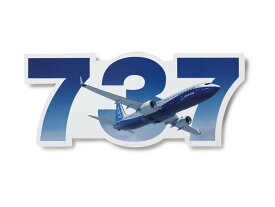 ボーイング 737 MAX ダイカット ステッカー