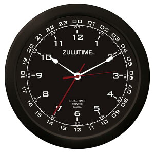 �yTrintec ZULUTIME Dual Time Clock�z �g�����e�b�N �|�����v �i���j 14 24���Ԍv ZT14-1