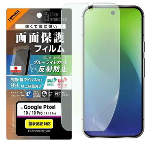 ���C�E�A�E�g Google Pixel 10�p �t�B���� �u���[���C�g�J�b�g �ڂɗD���� �O�[�O���s�N�Z��10 Pixel10 GooglePixel 10pro �ی�t�B���� �w��F�ؑΉ� ���炳�� �Q�[�� ���쐫