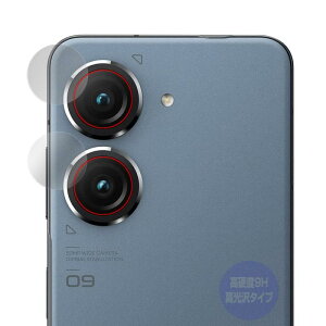 �~���r�b�N�X ASUS ZenFone 9 (AI2202) �J���������Y �p PET�� 9H ���� �ی� �t�B���� �����K���X�����̍d�x ���d�x9H�f�ލ̗p ���{�� OverLay Brilliant 9H