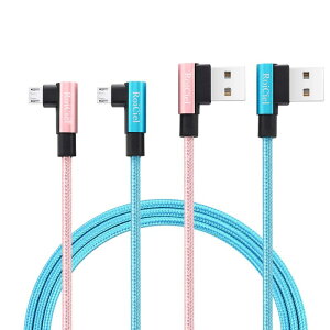 �y2�{�Z�b�g�zRoiCiel �i�f�B�A���Y�V�[���Y�jMicro USB �P�[�u�� L���^ �y�}���[�d�E�����f�[�^�]���Ή��zGalaxy Xperia Android �e�� ���̑�USB�@��Ή�Android �A���h���C�h USB-B �}�C�N�� micro