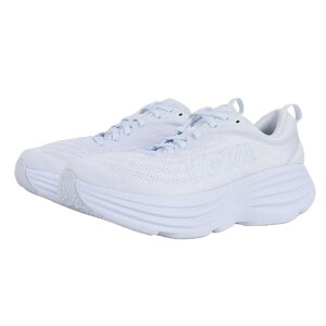 HOKA ONE ONE(�z�J �I�l�I�l) M BONDI 8 WHITE / WHITE 26.5CM