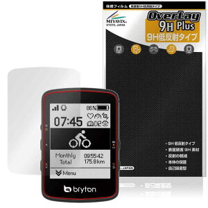�~���r�b�N�X bryton Rider 460 �Ή� �ی� �t�B���� ���d�x 9H �ᔽ�� PET�� �����K���X�����̍d�x ���{��