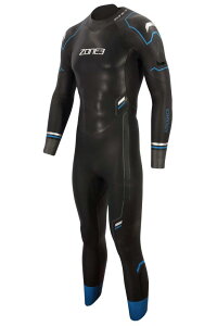 ZONE3 (�]�[���X���[) Men's Advance Wetsuit - Black/Blue/Silver