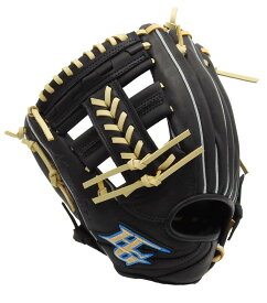 HI-GOLD ハイゴールド 少年軟式用グラブ ROOKIESシリーズ RKG-8111 ブラック RH 左投 S-M（1～3年生）