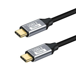 USB Type C �����P�[�u�� PD�Ή� 100W/5A �}���[�d USB3.2 Gen2(10Gbps) �����f�[�^�]�� �y4K@60Hz�f���o�́z���ϋv�i�C�����҂�MacBook/iPad/Surface/Switch/Xperia/Galaxy