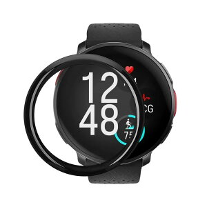 kwmobile 2x Polar Vantage V3�Ή� �ی�t�B���� - ��ʕی� �ی�V�[�� �X�}�[�g�E�H�b�` �w��h�~ �ȒP���� - ���h�~ ����