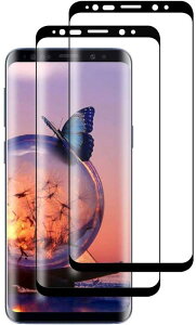 �y2���Z�b�g�zfor Galaxy S8 au SOV36 docomo SC-02J �t�B���� �y���{���f�ވ��Ɏq���z Galaxy S8 �K���X�t�B���� 9D���E���h�G�b�W���H/�ƊE�ō��d�x9H/�����ߗ�/3D Touch�Ή�/�����z�� �����K���X�t