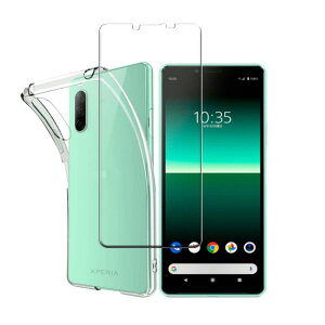 cxybgfv �u�������\�ł��y1���K���X�t�B����+�V���R�� �P�[�X�z Xperia 10 II SO-41A SOV43 A001SO �K���X�t�B���� Xperia 10 II �t���ی�t�B���� �̗p���{���f�ވ��Ɏq�� �����ߗ� ���^ �d�x9H ��U