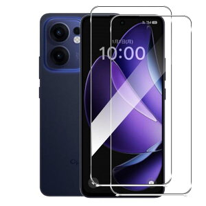 (2������)For OPPO Reno13 A �K���X�t�B���� OPPO Reno13 A 5G �p�̉t���ی�t�B���� �����z�� �C�A�h�~ �d�x9H �Ή� �����ߗ� ���{���Ɏq�f�� �C�A�[�� ��ʕی� ���˖h�~ �����x�^�b�` �ϏՌ� �\��t