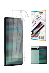 �V�Y�J�E�B�� Google Pixel 6a �ی�t�B���� �t�B���� TPU�t�B���� �t���ی�t�B���� 2������