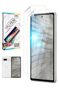 �V�Y�J�E�B�� Google Pixel 7a �p �ی�t�B���� �s�N�Z��7a �p �t�B���� TPU�t�B���� �u���[���C�g�J�b�g �t���ی�t�B���� 2������