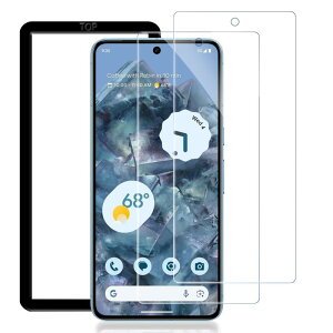 Google Pixel 8 Pro �p �K���X�t�B���� (2��) �w��F�ؑΉ� �O�[�O���s�N�Z�� 8 Pro �Ή� �t�� �ی�t�B���� �K�C�h�g�t�� �����z�� �d�x9H �����K���X �ϏՌ�