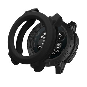 kwmobile Garmin Instinct 3 45mm�Ή� �ی�J�o�[ - ���� �G�b�W�ی� �X�}�[�g�E�H�b�` �t������Ȃ��P�[�X ���F