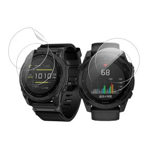 �y4���Z�b�g�zFor �K�[�~��(GARMIN) Tactix 8 51mm �t�B���� �ی�t�B���� �X�}�[�g�E�H�b�` �yNOUKAJU�z �ی�t�B���� TPU���f�� ���h�~ �����ߗ� �w��h�~ �����ȒP �ɔ� �������� �t�B���� �K�[�~��