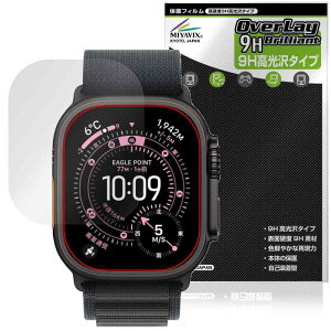 �~���r�b�N�X �A�b�v���E�H�b�` �E���g�� Apple Watch Ultra 3 49mm �Ή� �ی� �t�B���� ���d�x 9H ���� PET�� �����K���X�����̍d�x ���{��