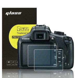 �y2���Z�b�g�z �����K���X�t���ی�t�B���� Canon EOS 1500D 1400D 1300D 1200D Kiss X70 Kiss X50 �J�����Ή� ���ߗ�95���ȏ� ���d�x9H ���� ���� ���w��