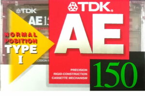 TDK �J�Z�b�g�e�[�v AE 150�� NORMAL POSITION AE-150F