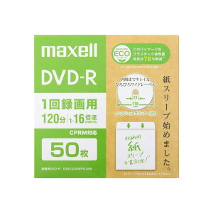 �}�N�Z��(Maxell) �^��pDVD-R �G�R�p�b�P�[�W �Ђ�т냏�C�h���[�x�� (1~16�{�� CPRM�Ή�)