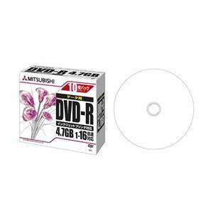Mitsubishi �O�H�P�~�J�����f�B�A �f�[�^�pDVD-R 1��L�^�p 4.7GB 1-16�{�� 1��5mm�P�[�X(����)10P IJ�Ή�(�z���C�g) DHR47JPP10