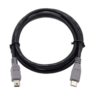 ViViSun USB OTG �P�[�u���iMicro USB-B to USB mini-B�j�I�Xto�I�X�^�C�v Micro-B to Mini-B OTG�@�\�Ή� �����f�[�^�`��