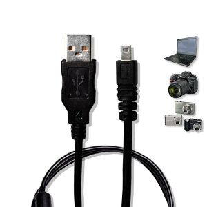 �yEXLEAD�z Nikon �j�R�� USB �P�[�u�� UC-E6 UC-E16 UC-E17 �݊��i 8�s�� USB�ڑ��P�[�u�� 1.0m 1.5m �[�d�P�[�u�� �f�W�^�� �J���� �p Coolpix S3000 S3100 S3200 S8000 S