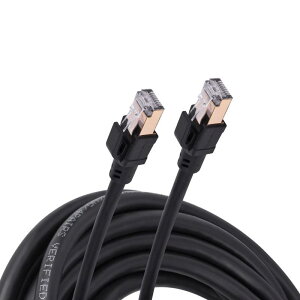 BOOBRIE 3M LAN�P�[�u�� Cat8 RJ45�R�l�N�^ 40Gbps/2000MHz26AWG/CAT8���� ������ �C�[�T�l�b�g���E���h���C���[STP�ܑ����h�~�V�[���h���f�����[�^�[ PS5/PS4 /Xbox 3���[�g�� 1��
