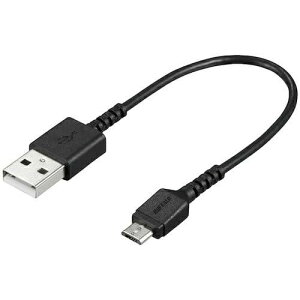 BUFFALO USB2�D0 A to microB ���o�[�u�b�V���X�����P�[�u�� 1�D0m �u���b�N BU2AMBS10BK