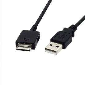 ALLVD ソニーウォークマン充電ケーブル1.2 mウォークマン用データ転送MP 3/MP 4充電器USB WMC-NW 20 MU用USBケーブル（ブラック）
