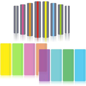 読書ストリップ ブックマーク 読書ガイド ストリップ 読書補助 リーディングトラッカー 読書障害者 しおり 読み込みの集中力がアップ 16枚セット