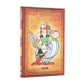 Paperblanks/ペーパーブランクス 2026年度 英語版ダイアリー ハードカバー Asterix &amp; Obelix ミニ DE0727-3