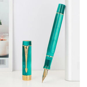 Ranvi Jinhao 100 �V���o�[�N���b�v ���N�M F �y���� �R���o�[�^�[�ƃy���{�b�N�X�t��