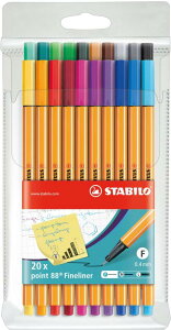 STABILO �����y�� �|�C���g88 20�F�Z�b�g 8820